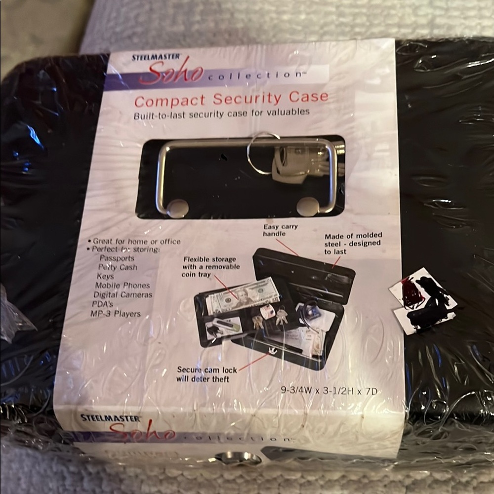 Steelmaster Black Security Case